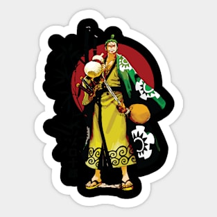 ONE  PIECE - MONKEY F LUFFY T-SHIRT P30 Sticker